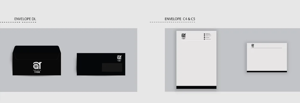 AR Photography Studio envelopes